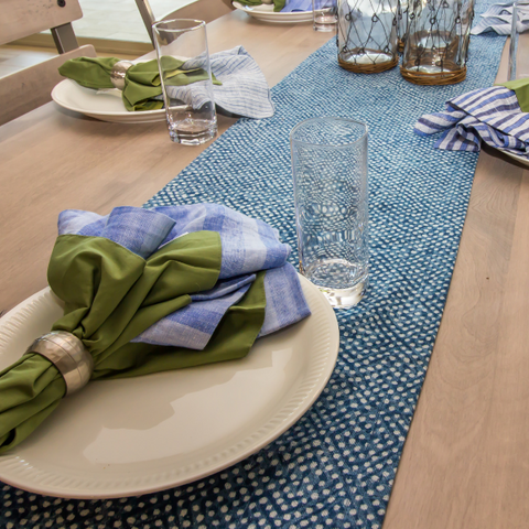 UP112 - UPCYCLED TABLE RUNNERS + PLACEMATS