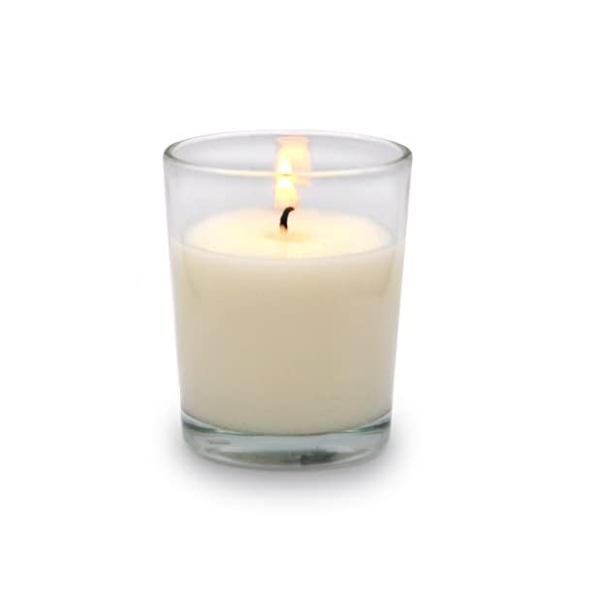 UP150 - PARAFFIN FREE LONG BURN VOTIVE CANDLE + HOLDER 3" : CANDLE SHARE PROGRAM