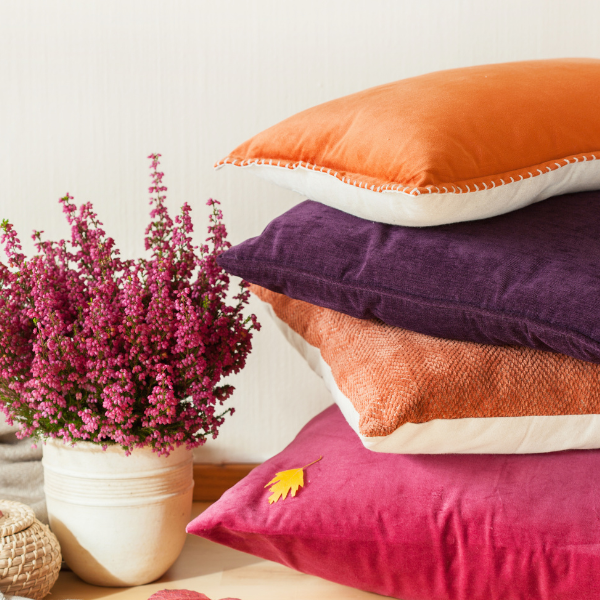 UPCYCLED FABRIC CUSTOM PILLOWS