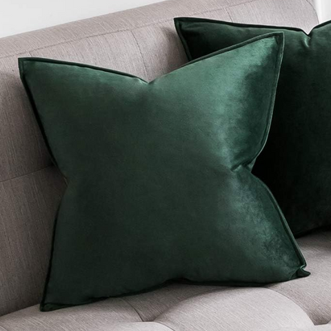 PIL302 - HUNTER GREEN VELVET PILLOW