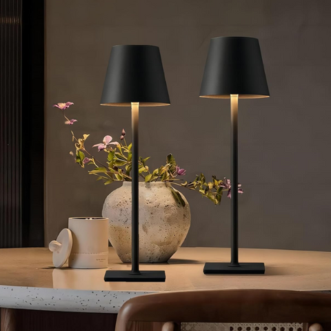LL200 - BLACK CORDLESS LAMP 14"