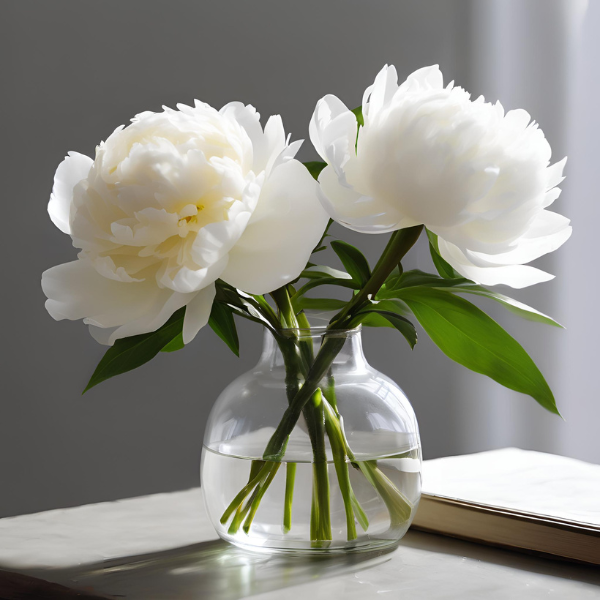 FF200 - FRESH FLOWERS + GLASS BUD VASE SERIES
