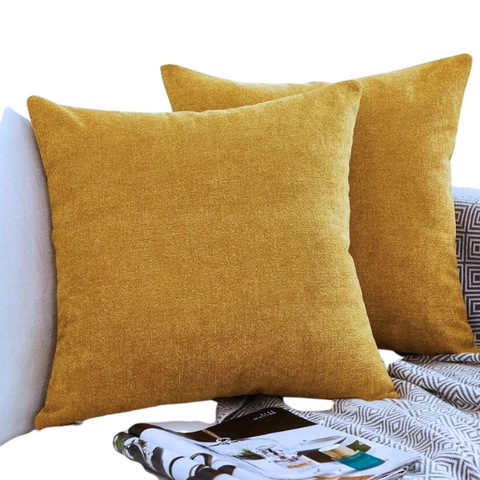 PIL602 - GOLD TEXTURED PILLOW