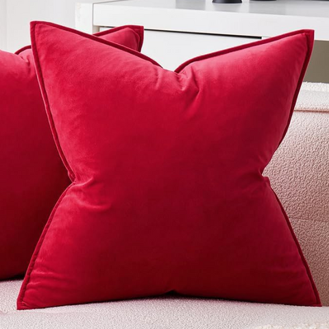 PIL402 - RED VELVET PILLOW