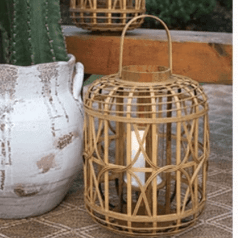 LL102 + LL103 - RATTAN LANTERNS