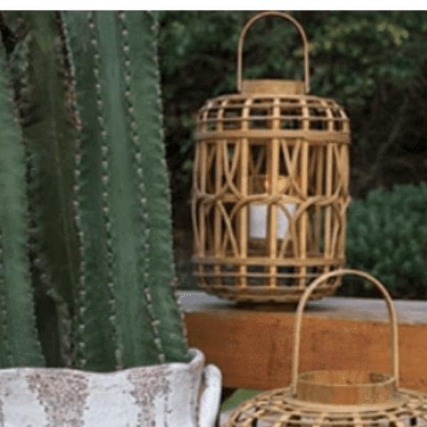 LL102 + LL103 - RATTAN LANTERNS