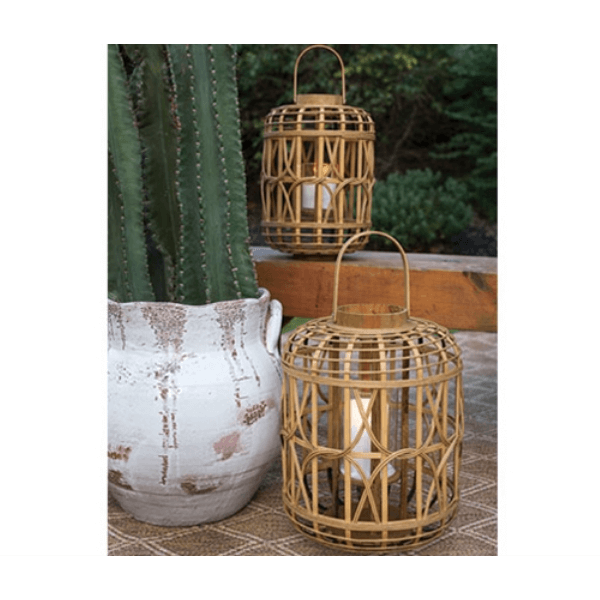 RATTAN LANTERNS