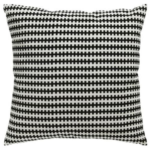 PIL503 - BLACK & WHITE DASH PILLOW