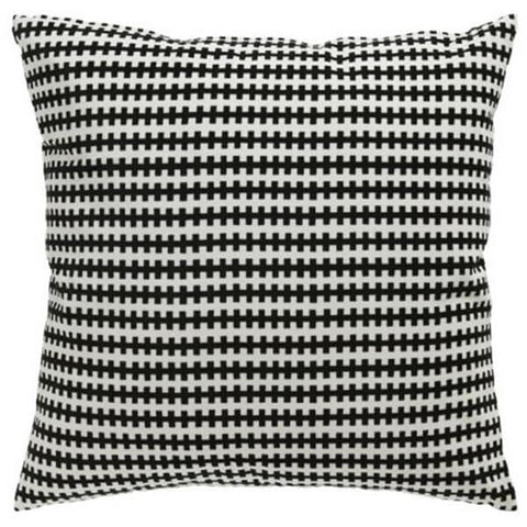 PIL503 - BLACK & WHITE DASH PILLOW