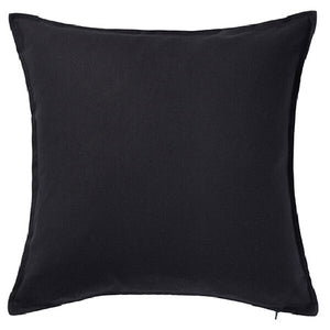 PIL501 - BLACK CANVAS PILLOW