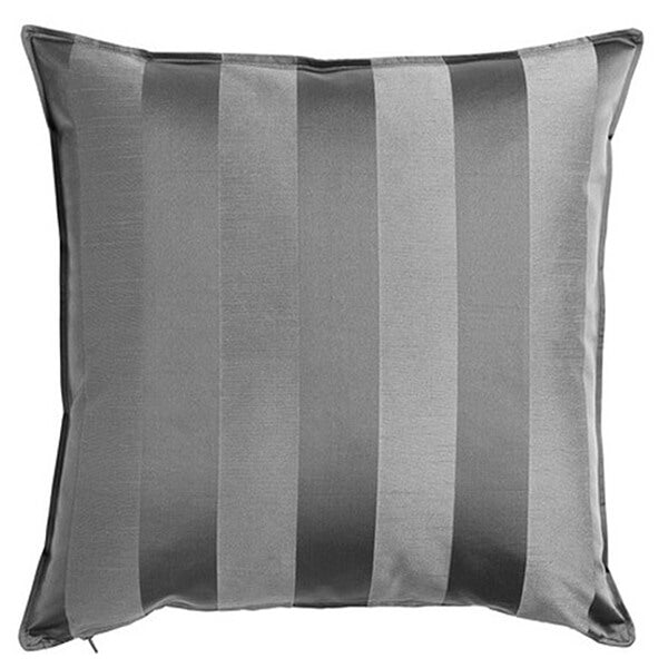 PIL102 - GREY TONE ON TONE STRIPE PILLOW