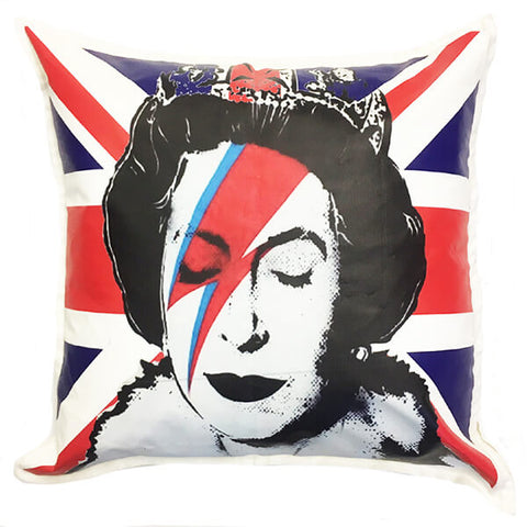 RED, WHITE & BLUE LONDON PILLOW