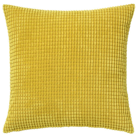 PIL400 - YELLOW WAFFLE PILLOW