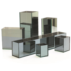 CH200 - CH202 SMOKE INFINITY MIRROR CANDLE HOLDERS