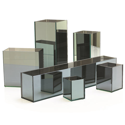 CH200 - CH202 SMOKE INFINITY MIRROR CANDLE HOLDERS