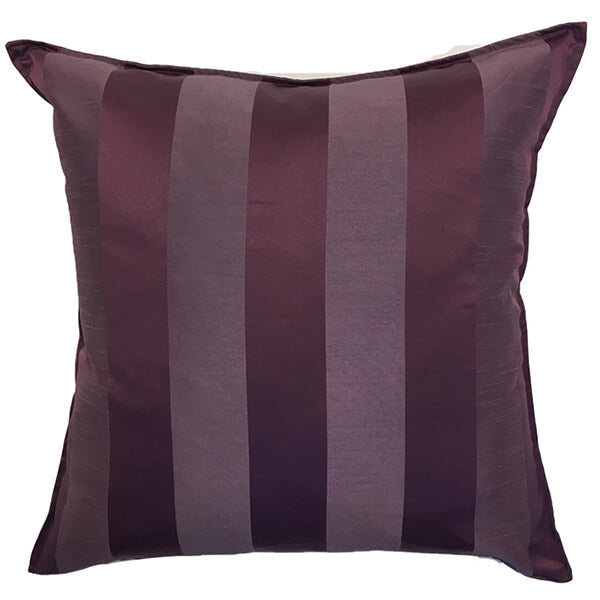 PIL251 - PURPLE TONE ON TONE STRIPE PILLOW