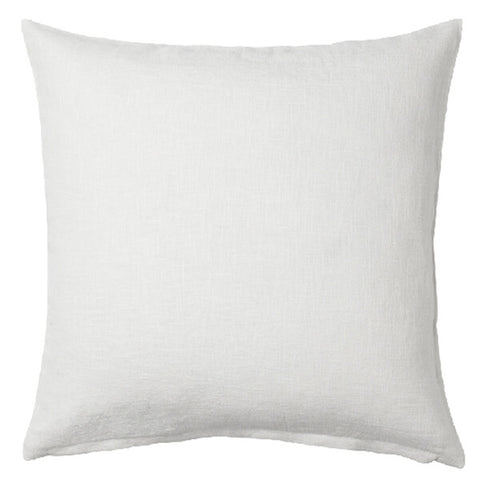 WHITE CANVAS PILLOW